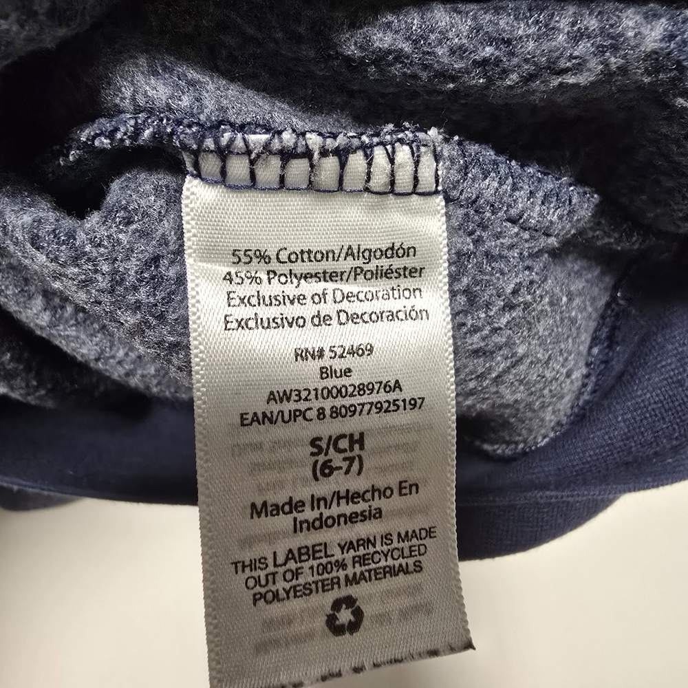 Youth Boy Size 6-7, 7 Camo and Blue Kids Hoodie and Sweatshirt Bundle - Picture 14 of 15